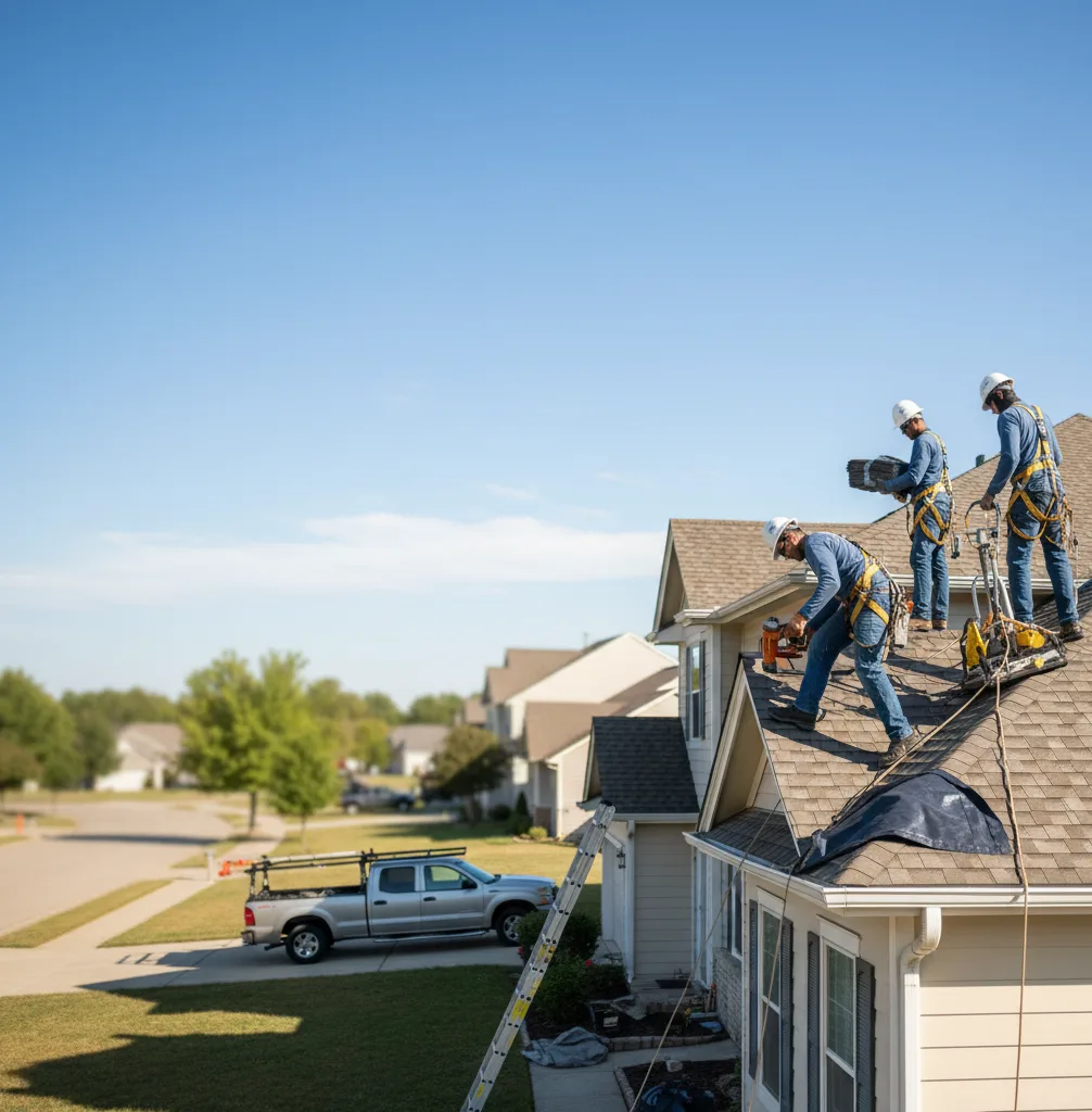 Roof Repair in Taylorville